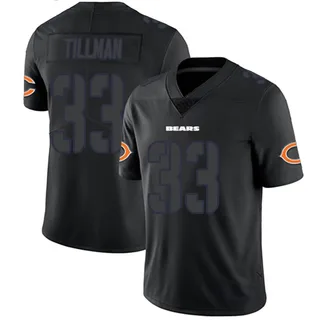 Charles Tillman Chicago Bears Men's Limited Nike Jersey - Black Impact