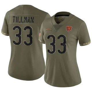 Women's Chicago Bears Charles Tillman Nike Navy Blue Limited Jersey