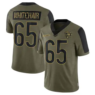 Men's Nike Cody Whitehair Navy Chicago Bears Game Jersey Size: 4XL