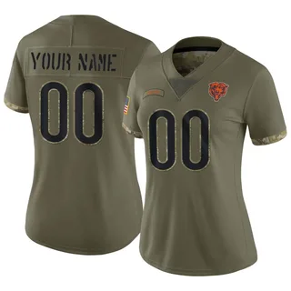 Personalized Army Chicago Bears Baseball Jersey - Teexpace