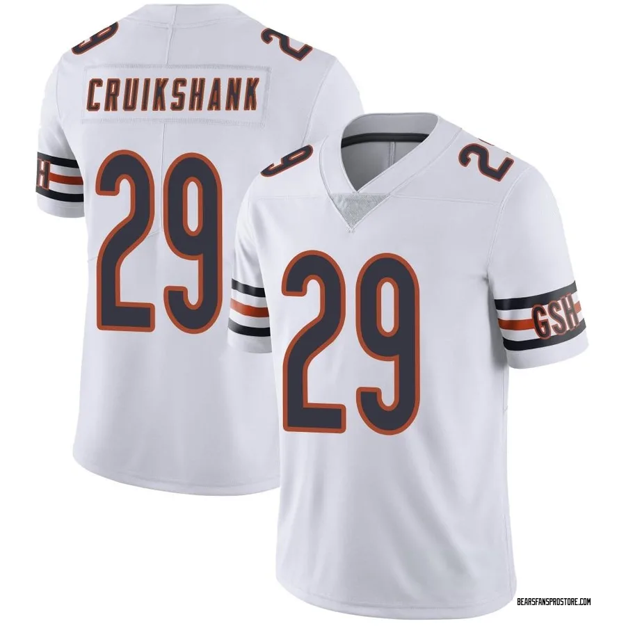 Dane Cruikshank 29 Chicago Bears White Vapor Limited Jersey - Bluefink