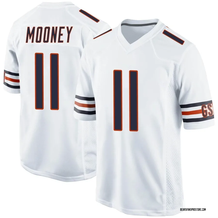 Chicago Bears Nike Game Alternate Jersey - White - Cole Kmet - Mens