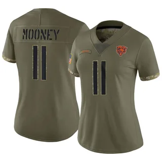 Chicago Bears Nike Alternate Game Jersey - Orange - Darnell Mooney - Youth