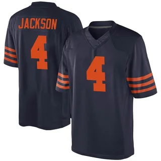 Men #4 Eddie Jackson Chicago Bears Orange Vapor Limited Football Jersey  Stitched SidelineSwap