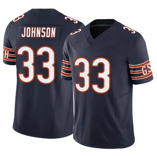 Men's Nike Jaylon Johnson Navy Chicago Bears Game Jersey 