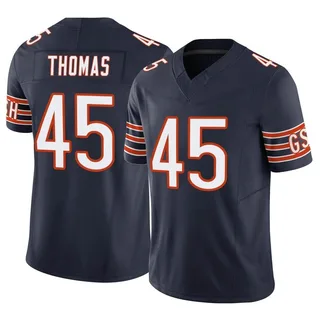 Men's Nike Joe Thomas Navy Chicago Bears Game Player Jersey