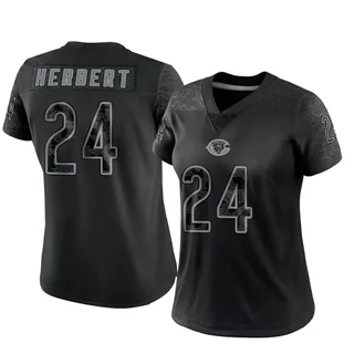 Nike Men's Chicago Bears Khalil Herbert #24 Alternate Orange Game Jersey