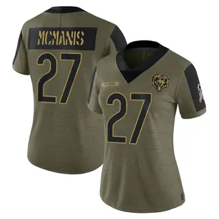 Limited Women's Sherrick McManis Orange Alternate Jersey - #27