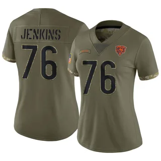 Nascar Teven Jenkins 76 Chicago Bears Shirt - Limotees