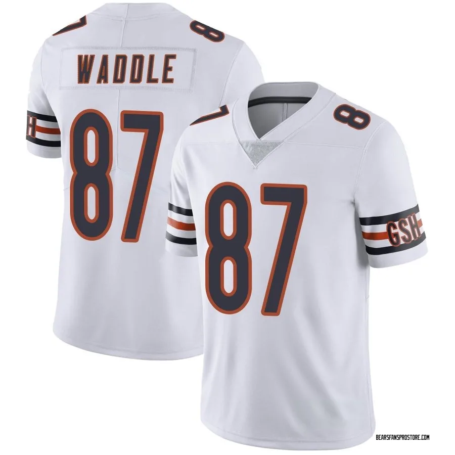 Vintage Tom Waddle #87 Signed Chicago Bears GSH NFL Jersey Size L